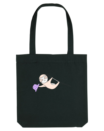 Lenes Sloth cu Palarie Black