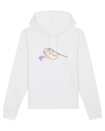 Lenes Sloth cu Palarie White