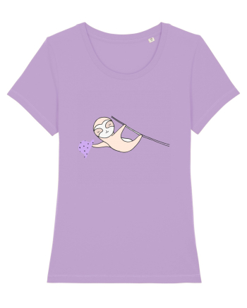Lenes Sloth cu Palarie Lavender Dawn