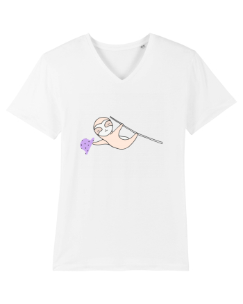Lenes Sloth cu Palarie White