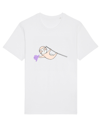 Lenes Sloth cu Palarie White