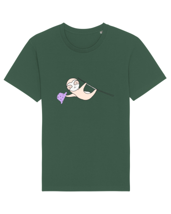 Lenes Sloth cu Palarie Bottle Green