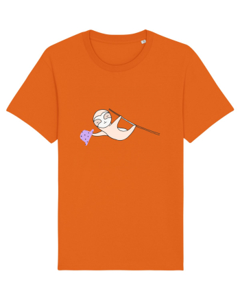 Lenes Sloth cu Palarie Bright Orange