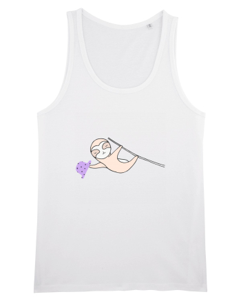 Lenes Sloth cu Palarie White