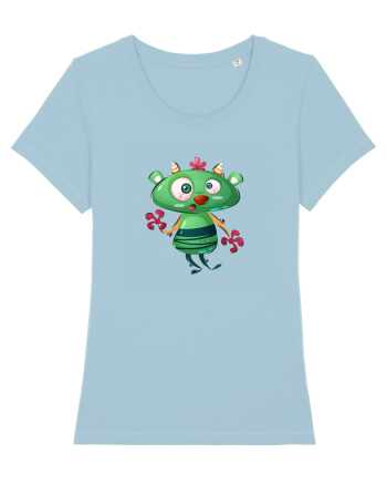 Monstrulet Verde Sky Blue