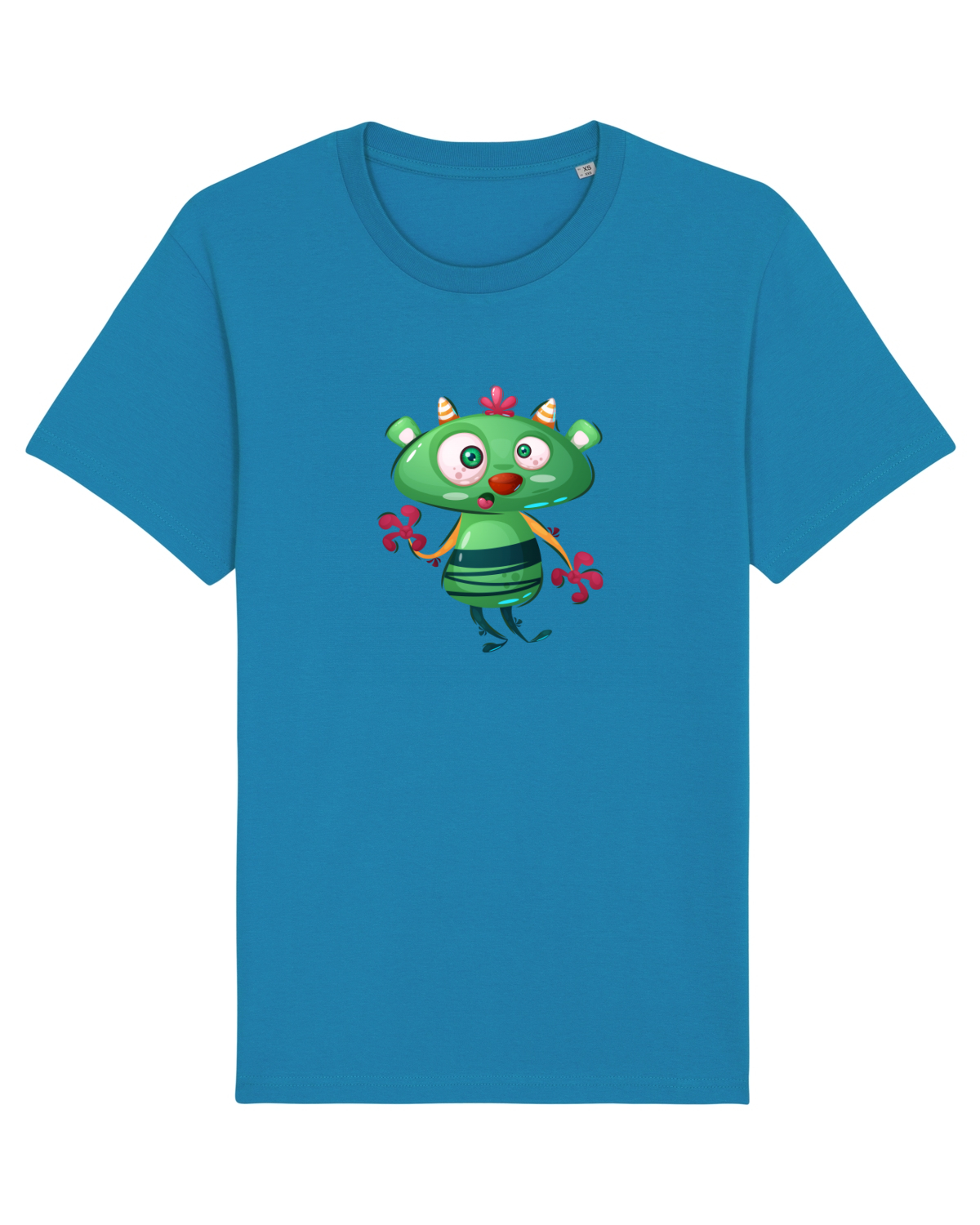 Tricou mânecă scurtă Unisex Rocker Azur