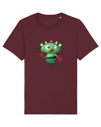 Monstrulet Verde Burgundy