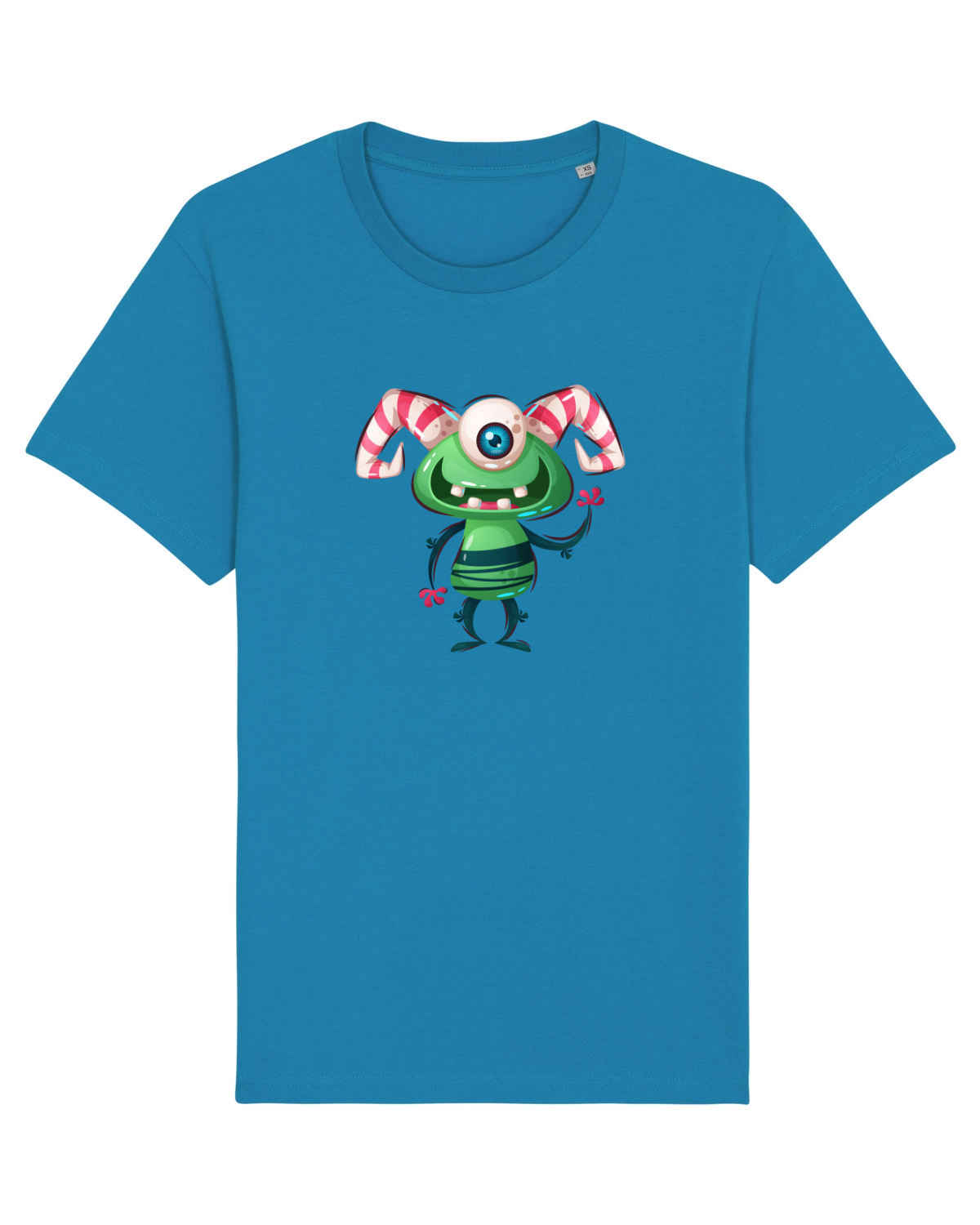 Tricou mânecă scurtă Unisex Rocker Azur