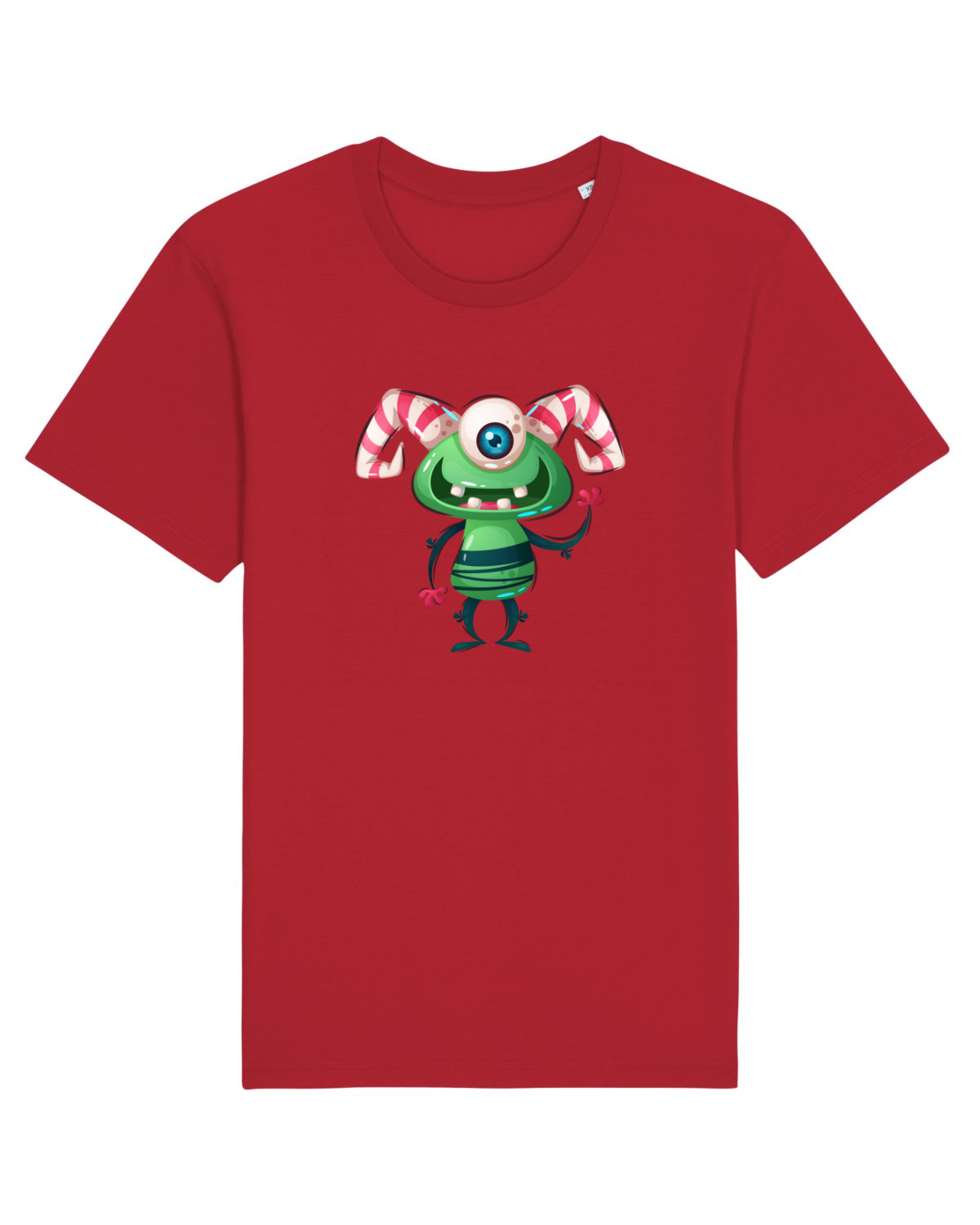 Tricou mânecă scurtă Unisex Rocker Red