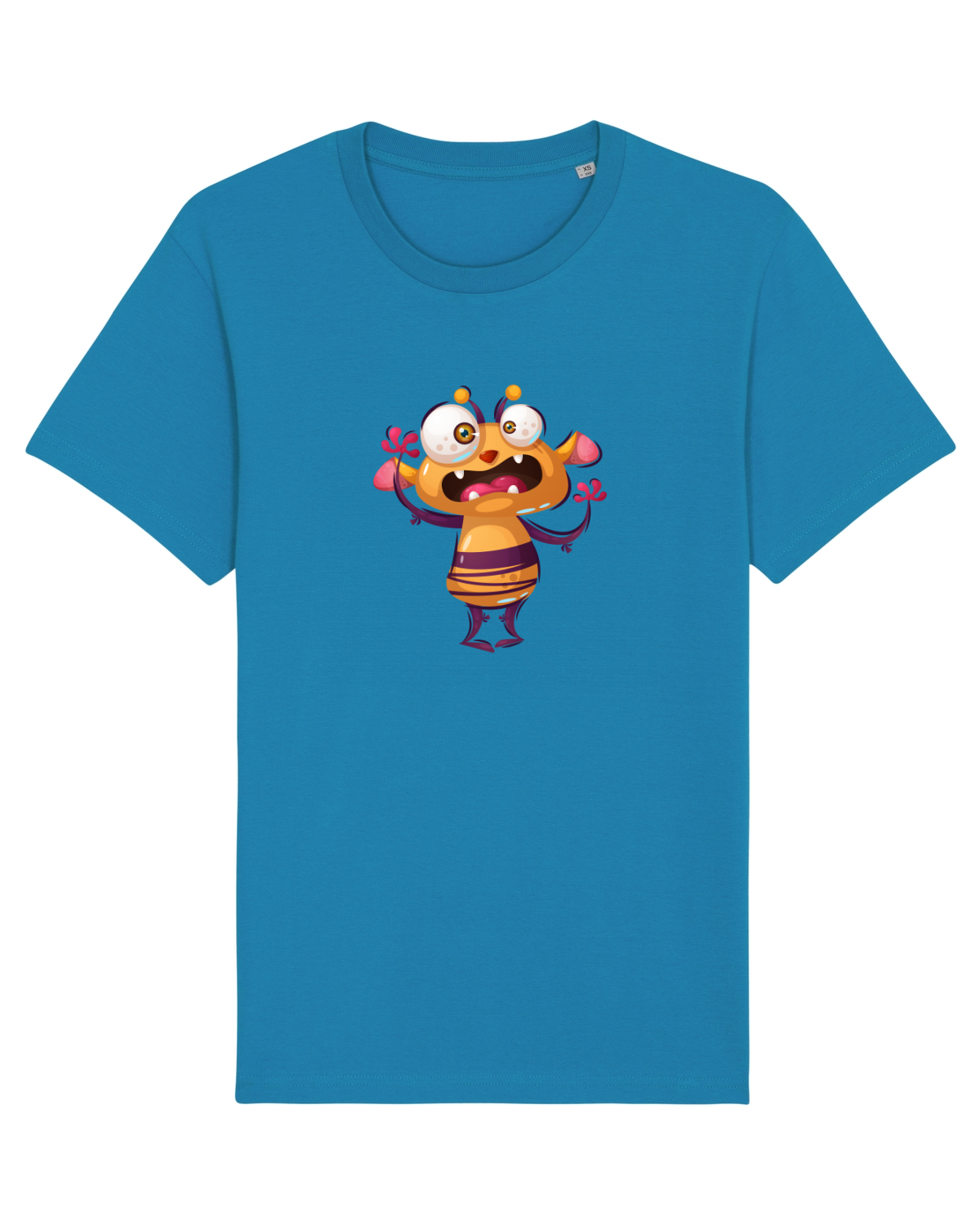 Tricou mânecă scurtă Unisex Rocker Azur