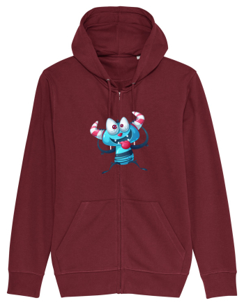 Monstrulet Albastru Burgundy