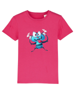 Monstrulet Albastru Tricou mânecă scurtă  Copii Mini Creator