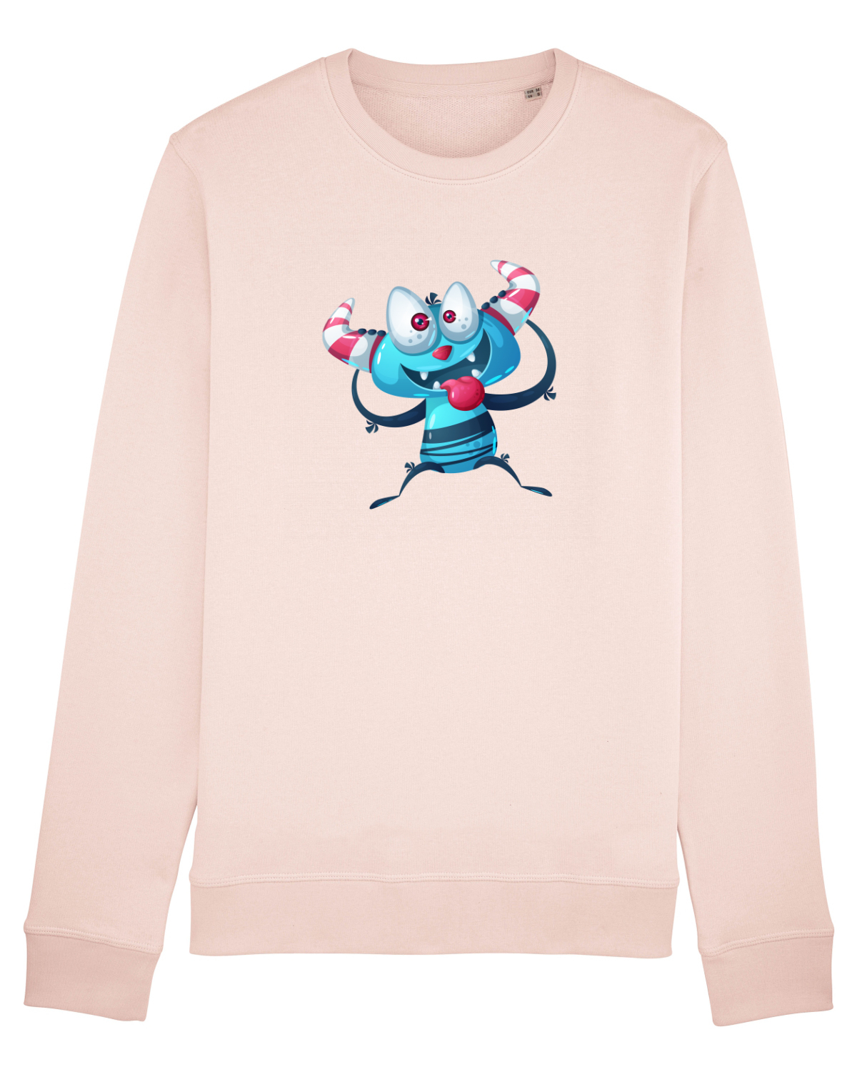 Bluză mânecă lungă Unisex Rise Candy Pink