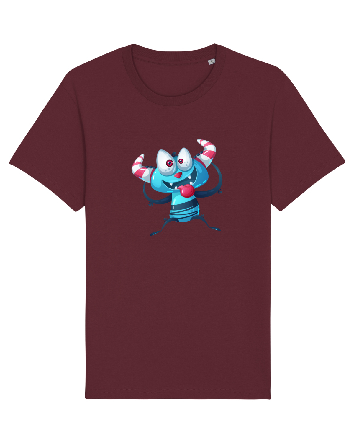 Tricou mânecă scurtă Unisex Rocker Burgundy