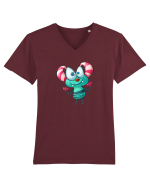 Monstrulet Verzui Tricou mânecă scurtă guler V Bărbat Presenter