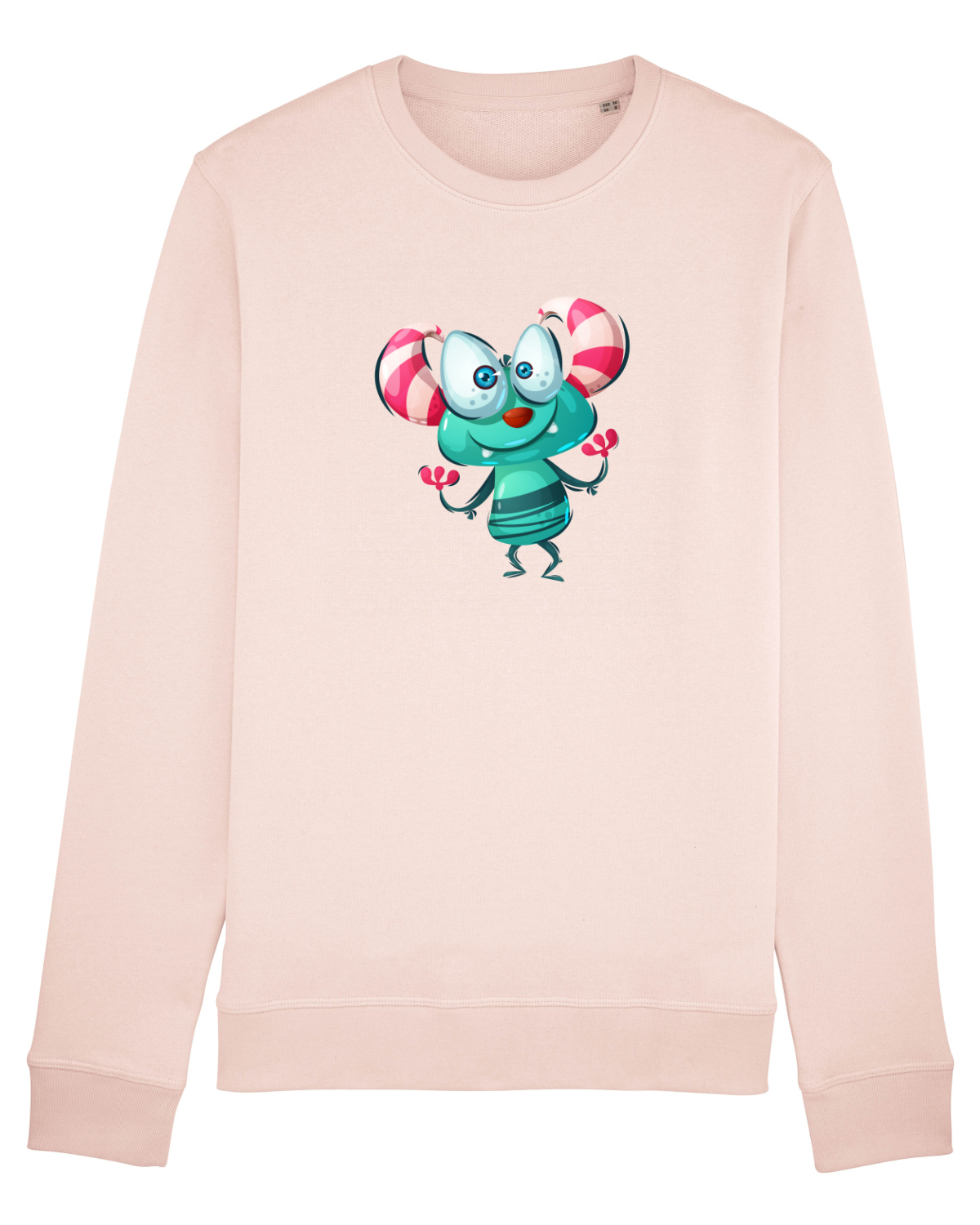Bluză mânecă lungă Unisex Rise Candy Pink