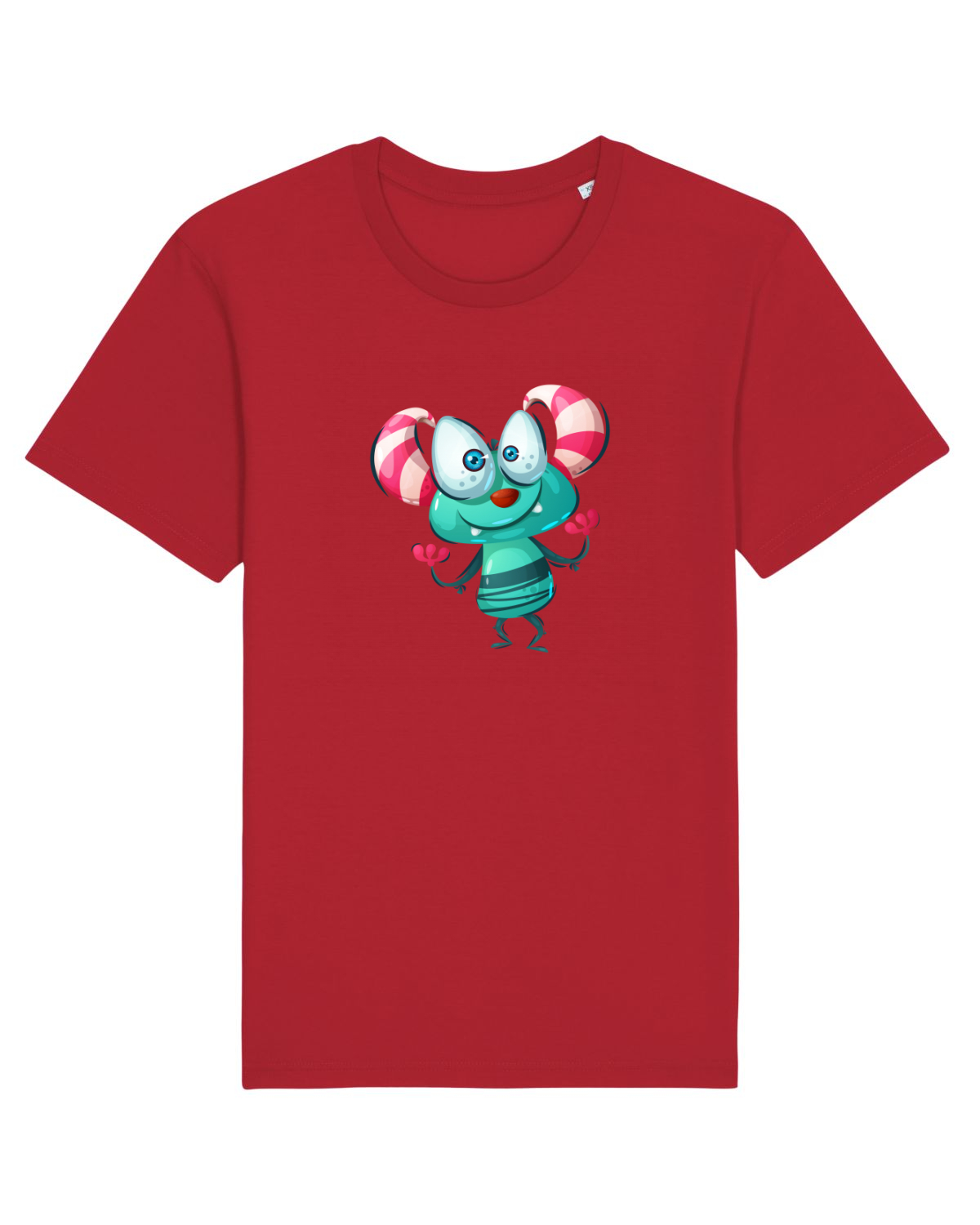 Tricou mânecă scurtă Unisex Rocker Red