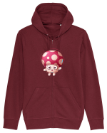 Ciupercuta Rosie Hanorac cu fermoar Unisex Connector