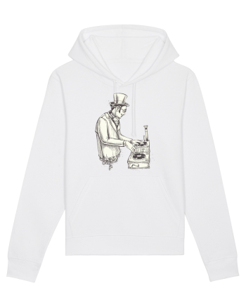 Steampunk DJ 2 White