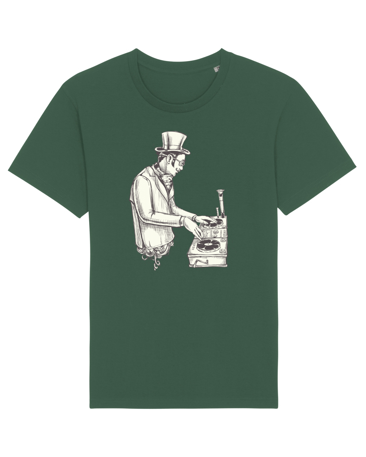 Tricou mânecă scurtă Unisex Rocker Bottle Green