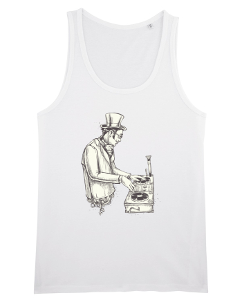 Steampunk DJ 2 White