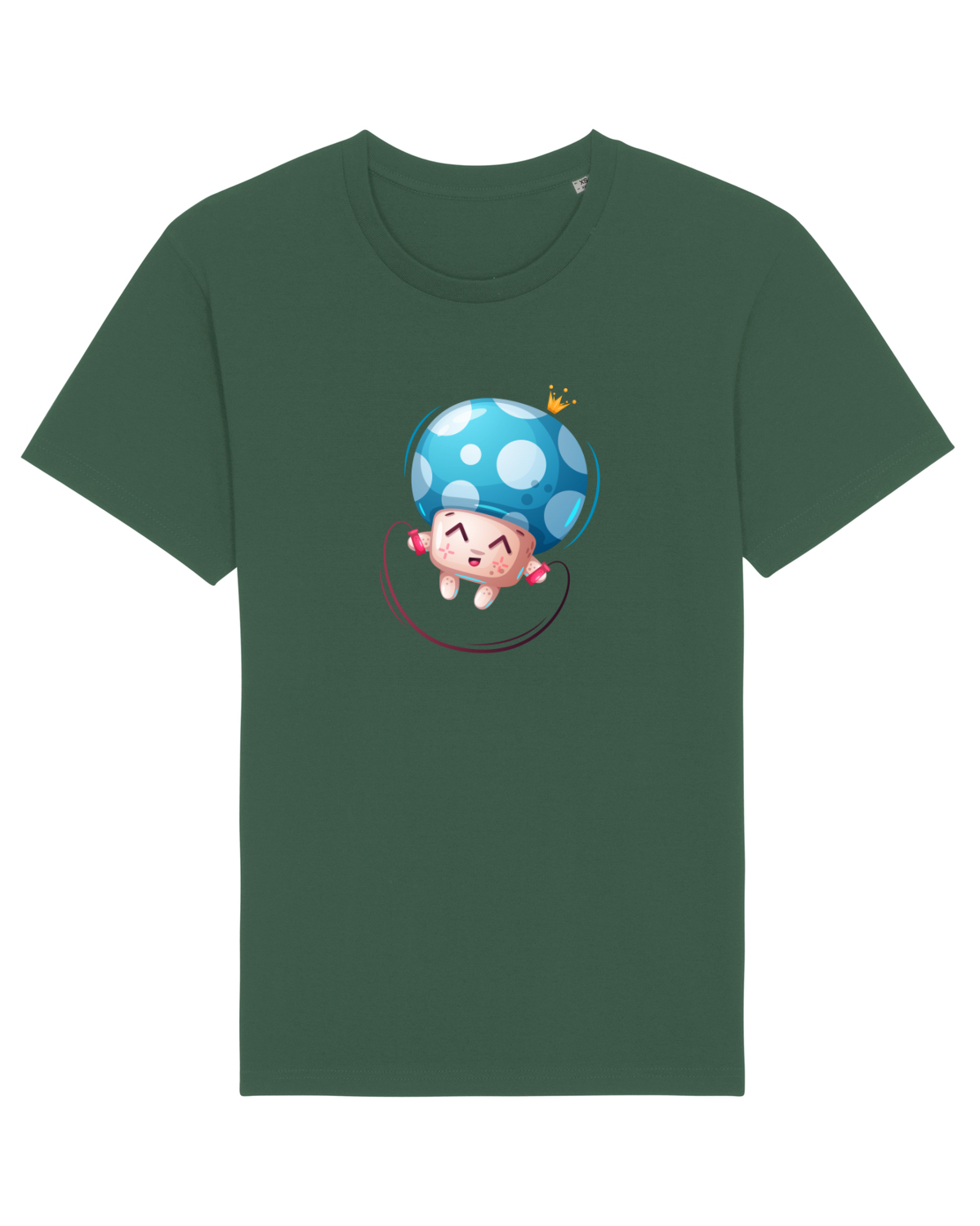 Tricou mânecă scurtă Unisex Rocker Bottle Green