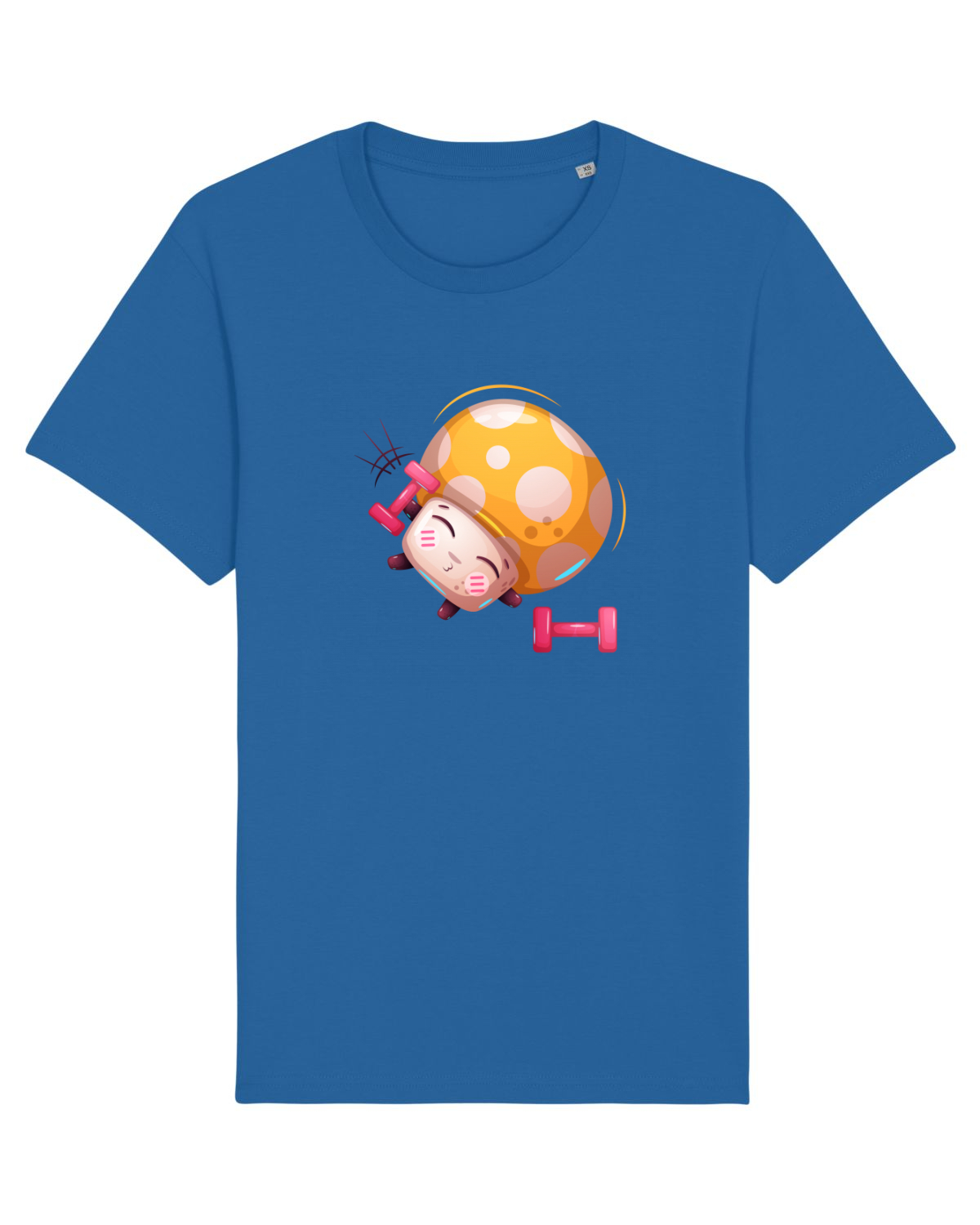 Tricou mânecă scurtă Unisex Rocker Royal Blue