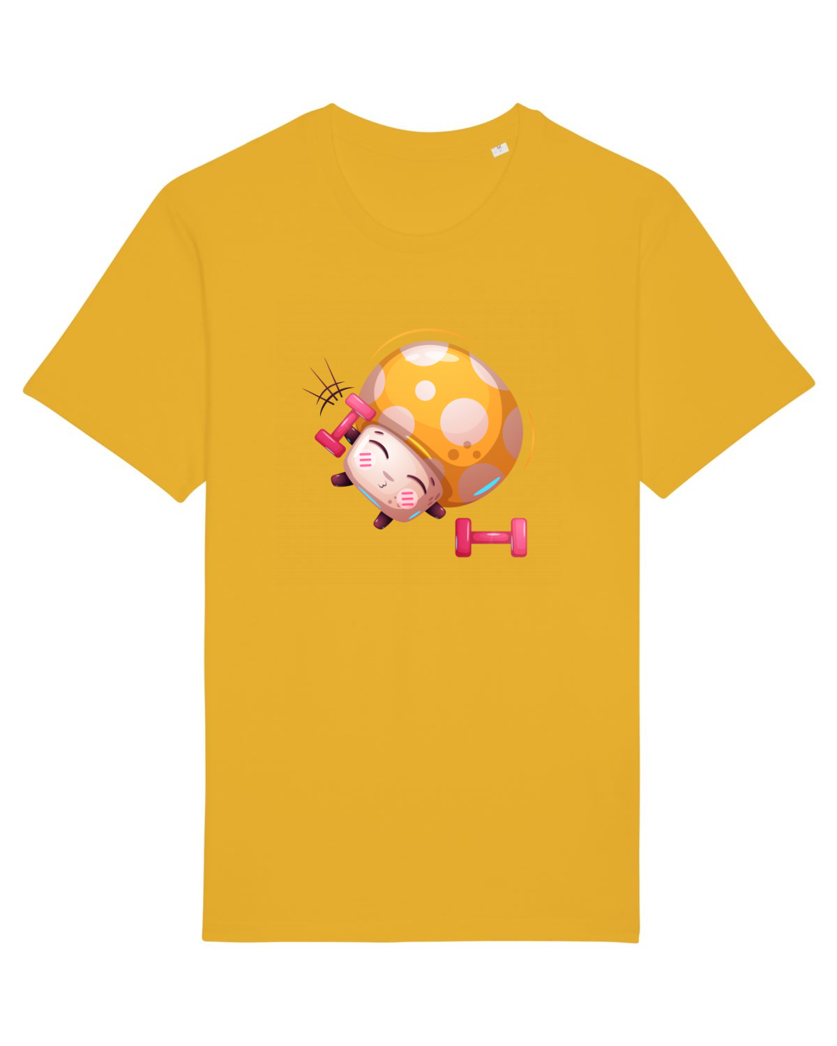 Tricou mânecă scurtă Unisex Rocker Spectra Yellow