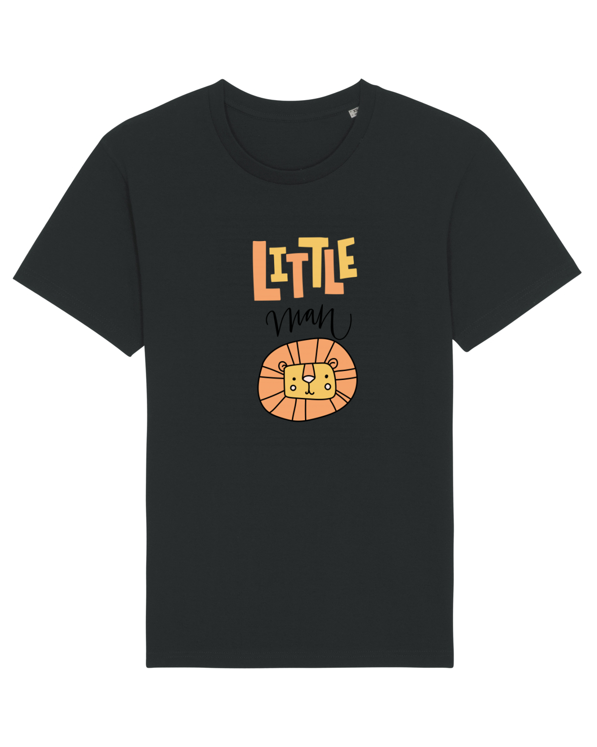 Tricou mânecă scurtă Unisex Rocker Black