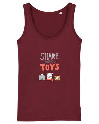 Share your Toys Burgundy