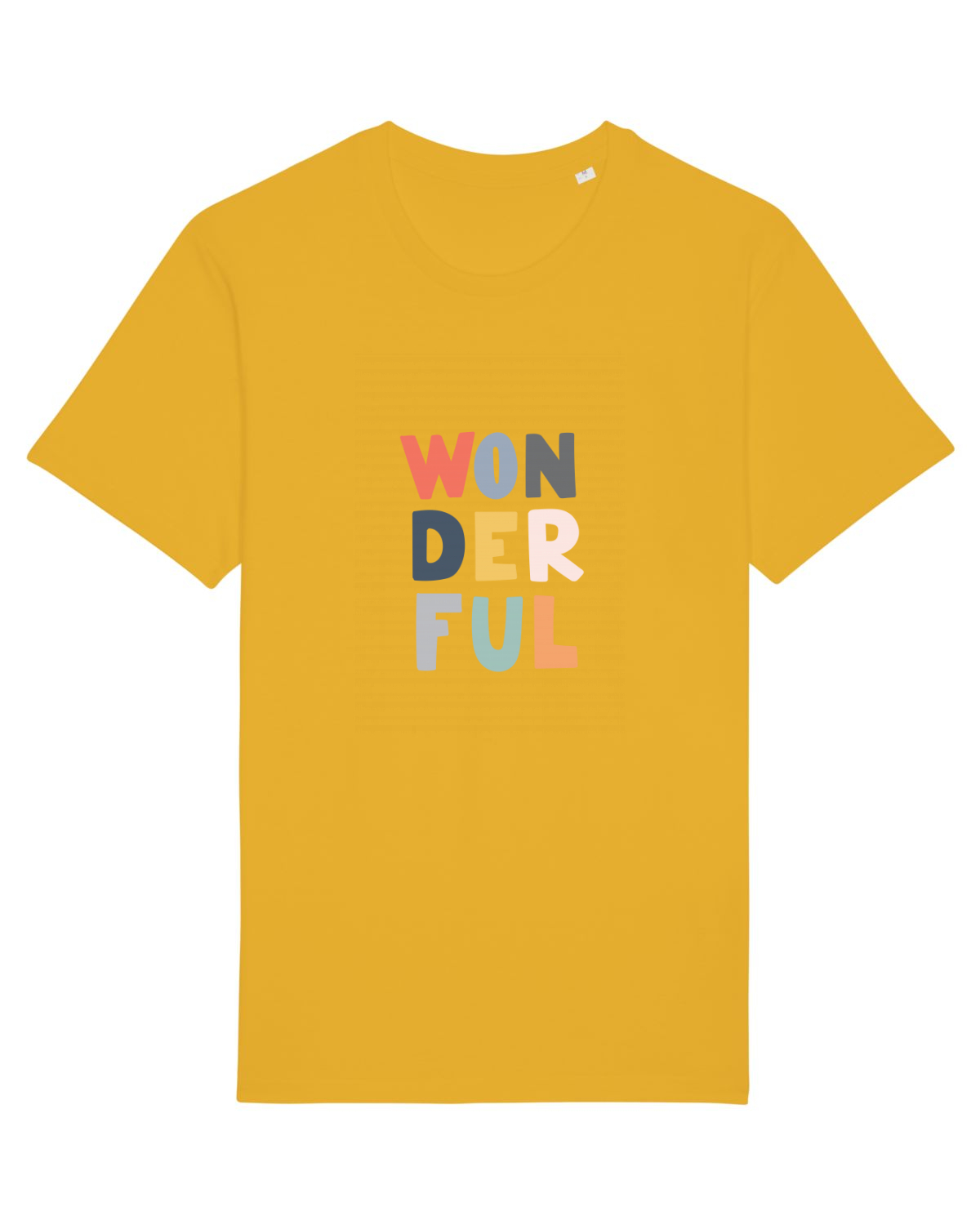 Tricou mânecă scurtă Unisex Rocker Spectra Yellow