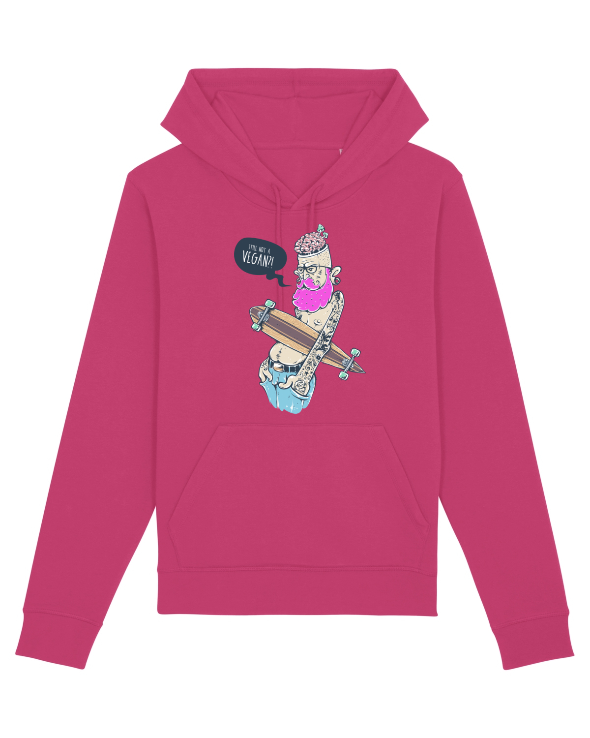 Hanorac Unisex Drummer Raspberry