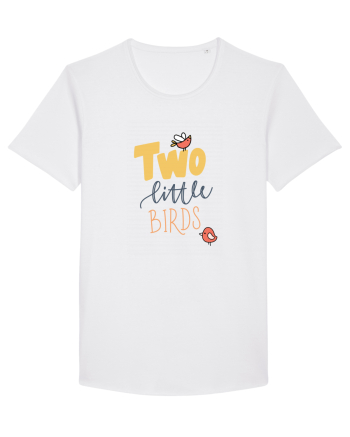 Two Little Birds White
