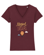 Magical Dreams Tricou mânecă scurtă guler V Damă Evoker