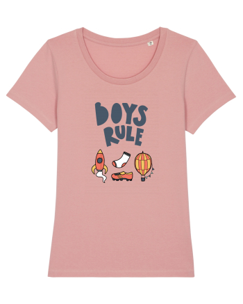 Boys Rule Canyon Pink