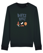 Boys Rule Bluză mânecă lungă Unisex Rise