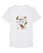 Welcome to my Universe Tricou mânecă scurtă guler larg Bărbat Skater
