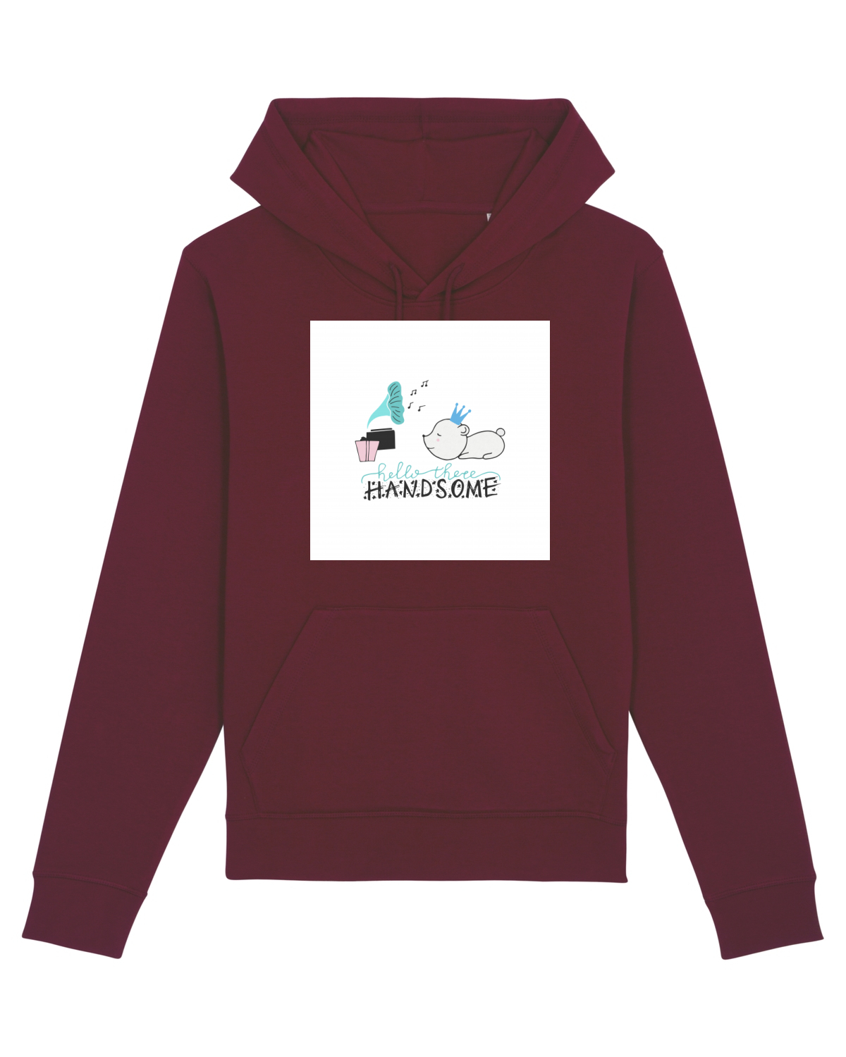 Hanorac Unisex Drummer Burgundy
