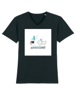 hello there handsome Tricou mânecă scurtă guler V Bărbat Presenter