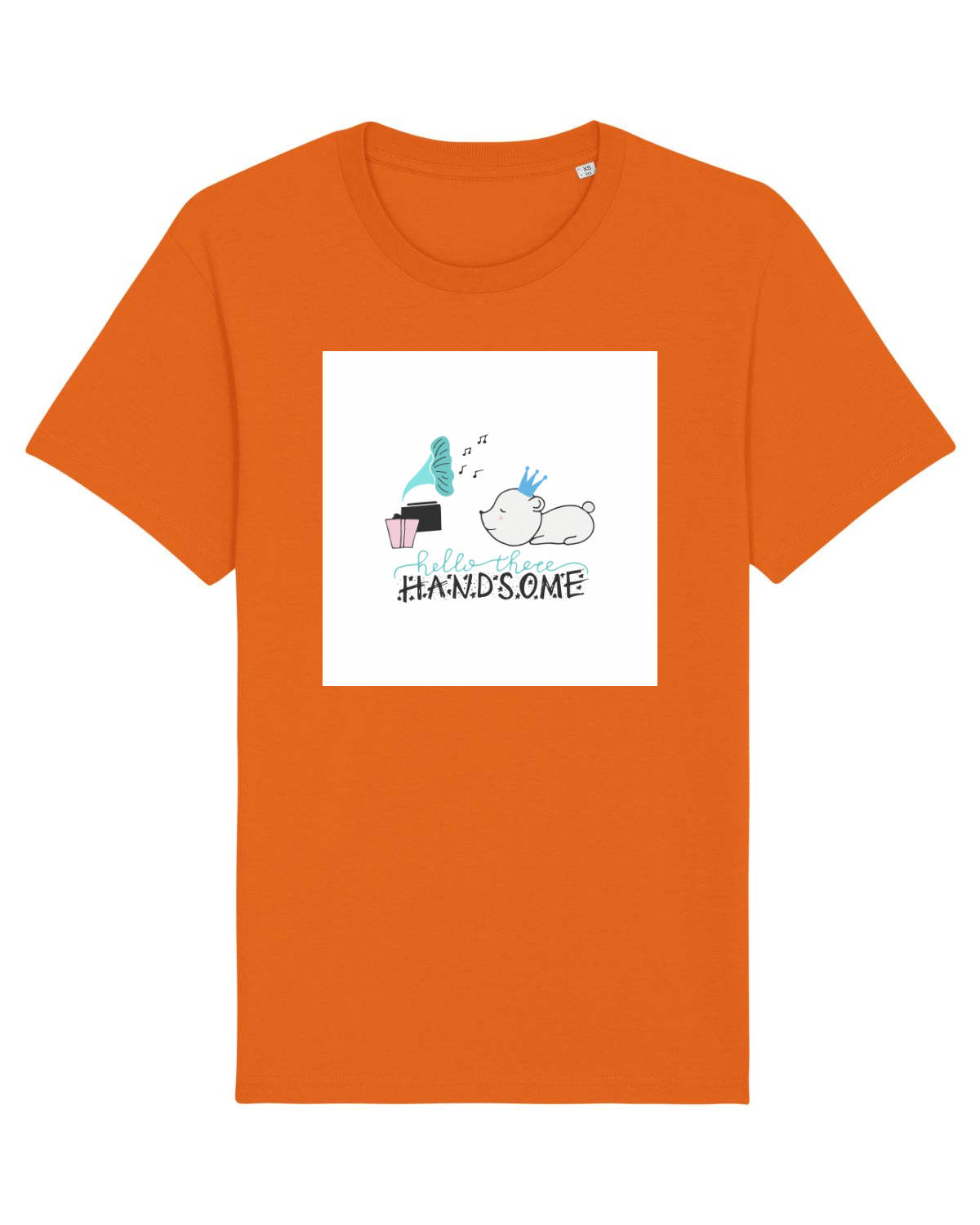 Tricou mânecă scurtă Unisex Rocker Bright Orange