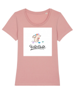 Wild Child Tricou mânecă scurtă guler larg fitted Damă Expresser