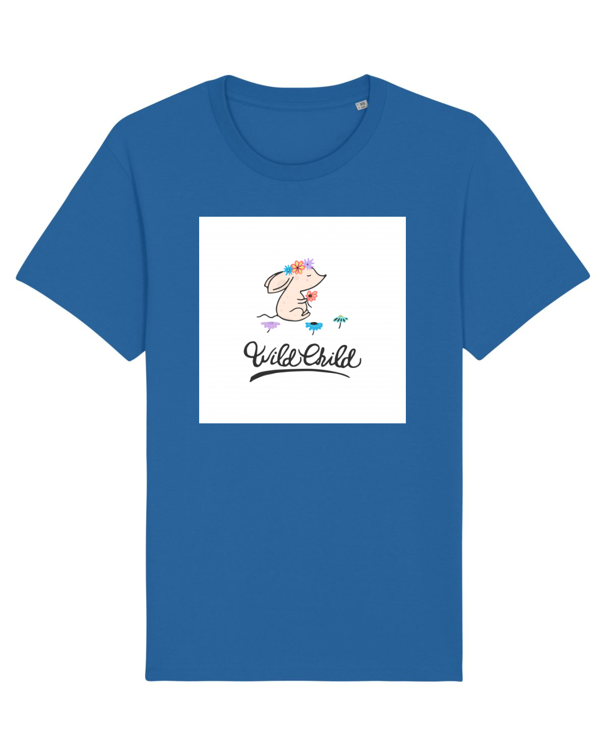 Tricou mânecă scurtă Unisex Rocker Royal Blue