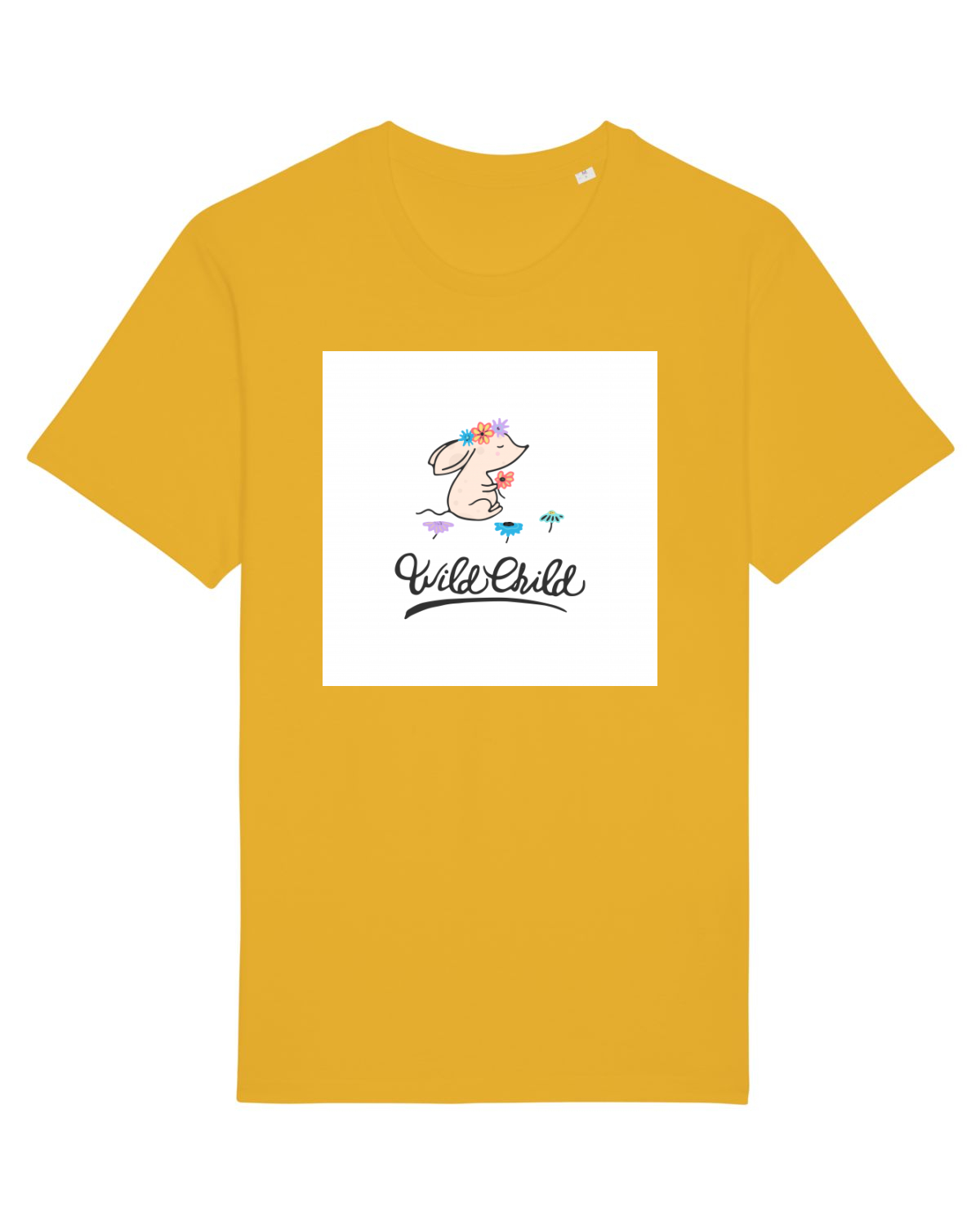 Tricou mânecă scurtă Unisex Rocker Spectra Yellow