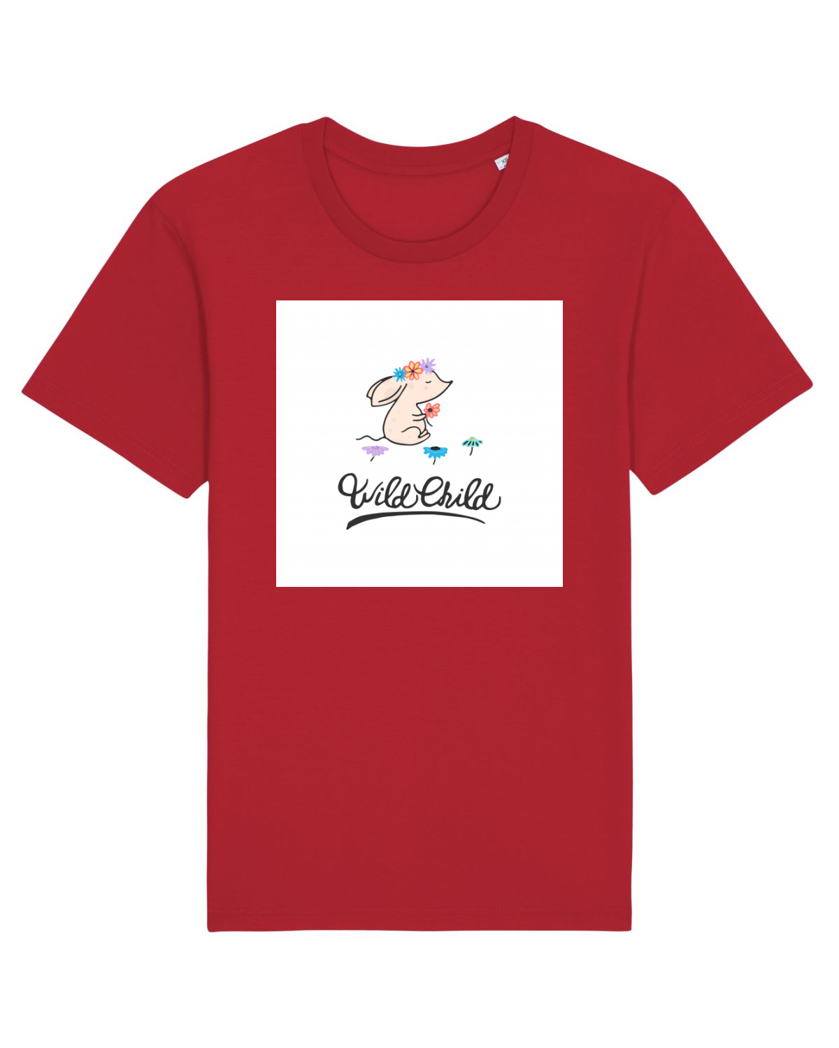 Tricou mânecă scurtă Unisex Rocker Red