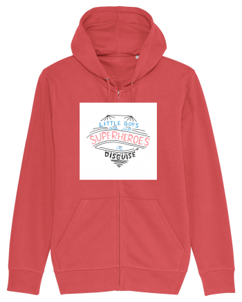 Little Boys are Superheroes Carmine Red