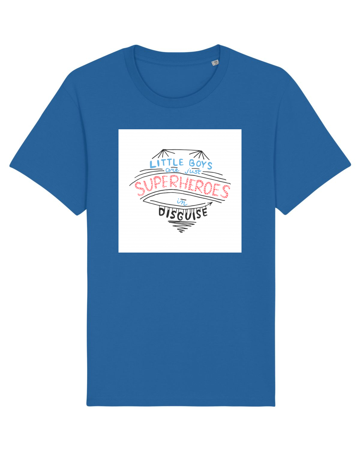 Tricou mânecă scurtă Unisex Rocker Royal Blue