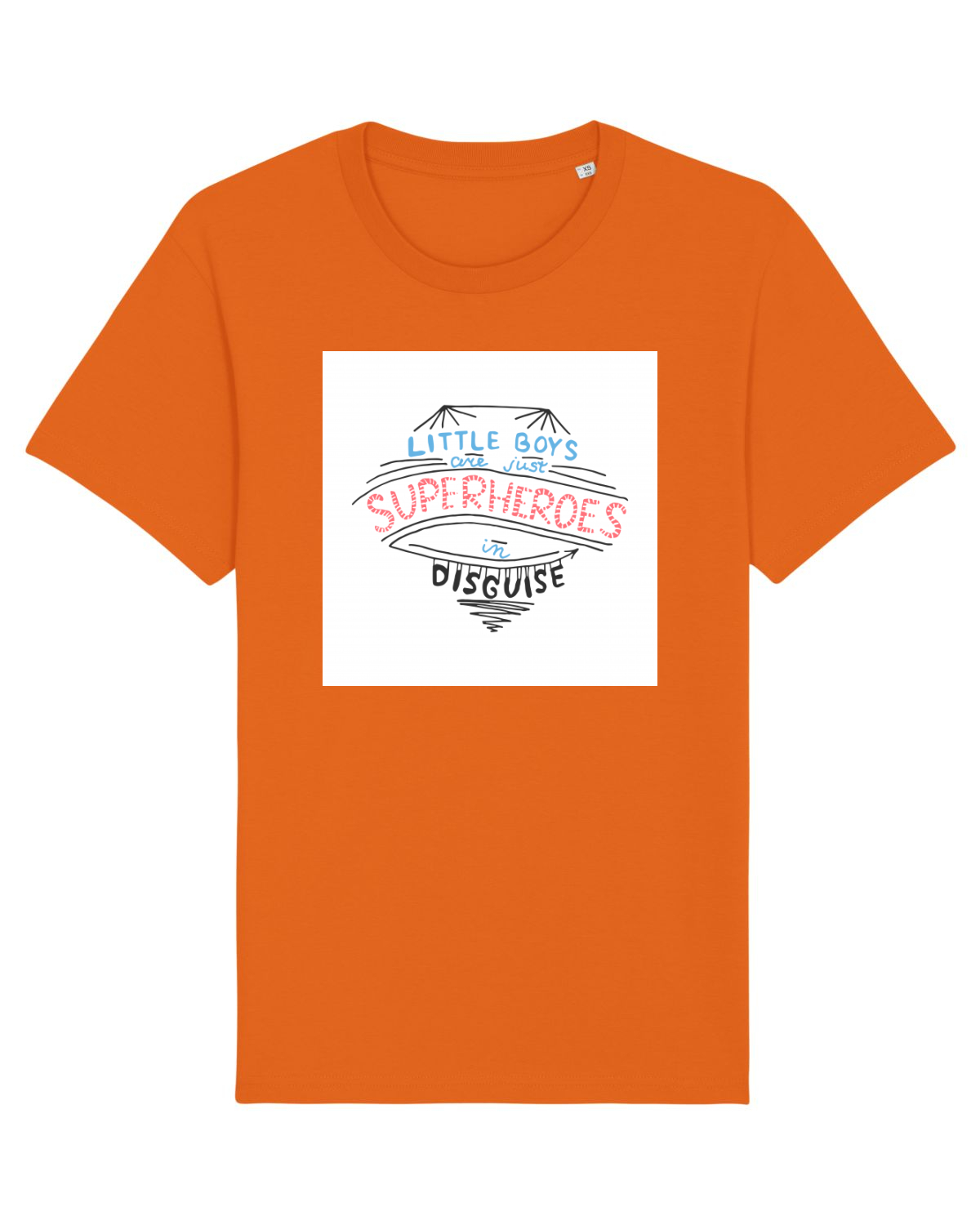 Tricou mânecă scurtă Unisex Rocker Bright Orange