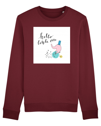 Hello Little One Burgundy