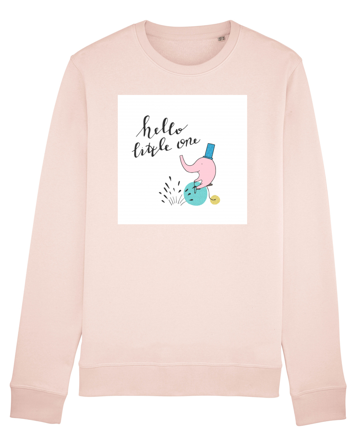 Bluză mânecă lungă Unisex Rise Candy Pink