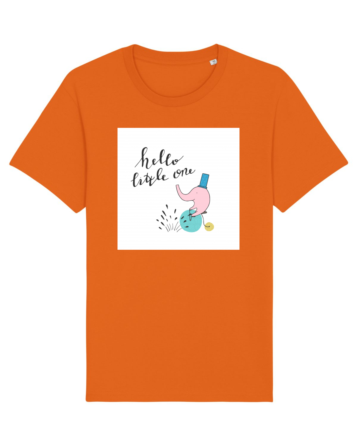 Tricou mânecă scurtă Unisex Rocker Bright Orange